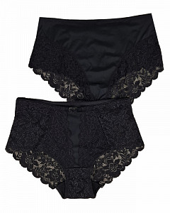 Женские трусы слипы с кружевом  ALINA 